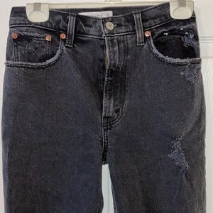 Abercrombie Curve Love 90s straight ultra high rise